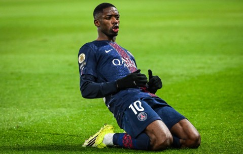 乐鱼-金球实力！登贝莱近7场比赛6场参与进球，连续4场法甲参与进球